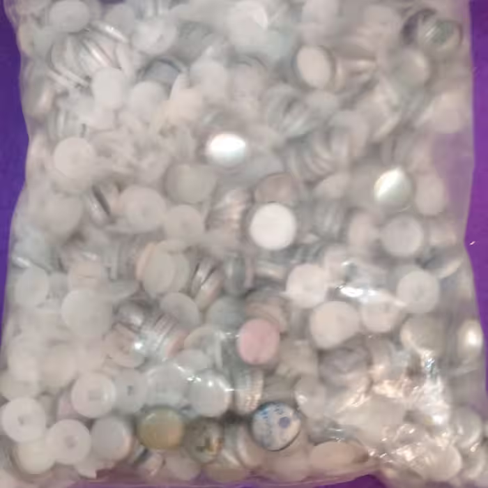 پوکه دگمه سایز 22 یک بسته 50 عددی