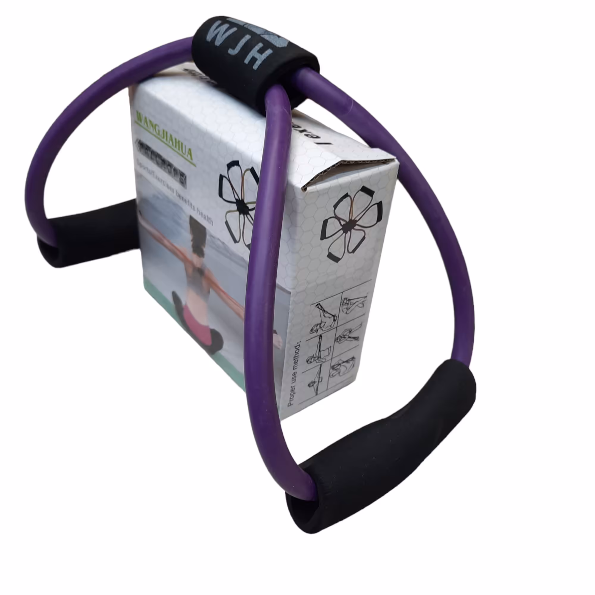 کش ورزشی دست و پا مدل پروانه ای ساخت چین در 3 رنگ بنفش،مشکی،سبز