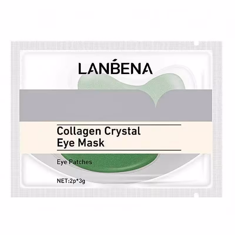 پچ زیر چشم ورقه ای کریستال کلاژن سبز لانبنا 