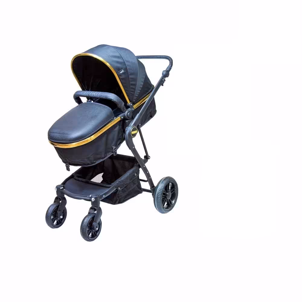 کالسکه تک هیرو پلاس طلایی و نقره ای دلیجان مدل   HERO PRO GOLD- SILVER