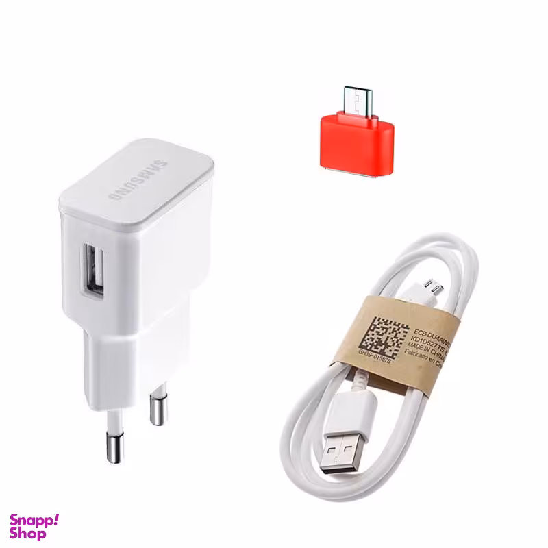 شارژ دیواری مدل Ep-U90 به همراه کابل Micro USB ومبدل Otg