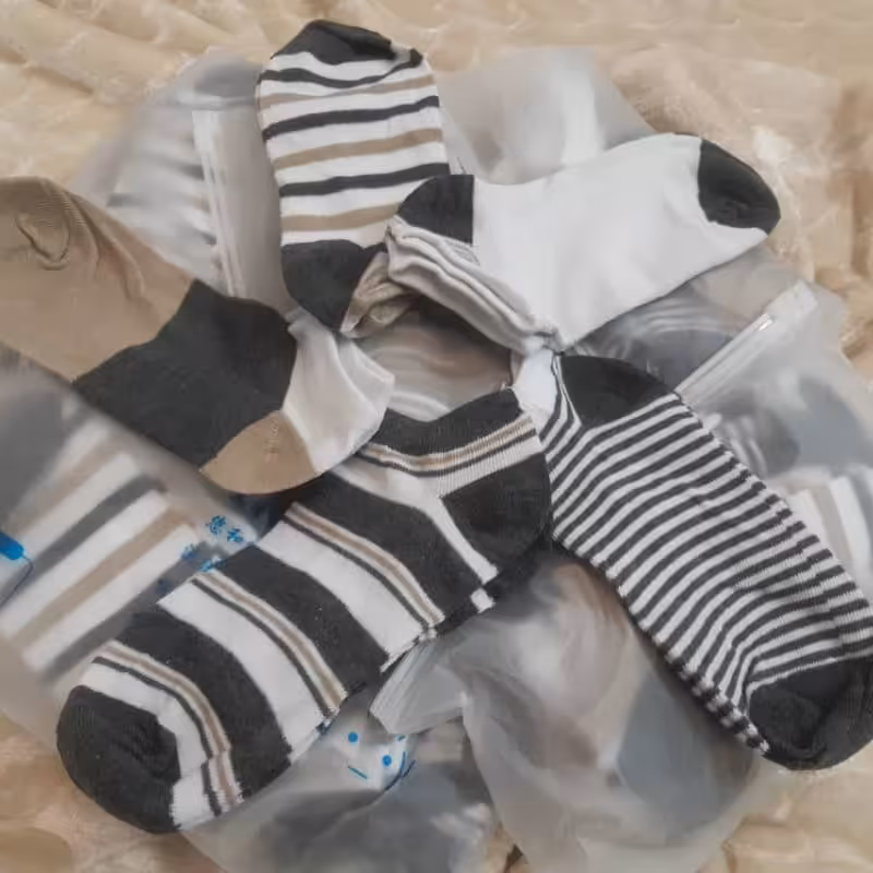 جوراب مچی طرح دار