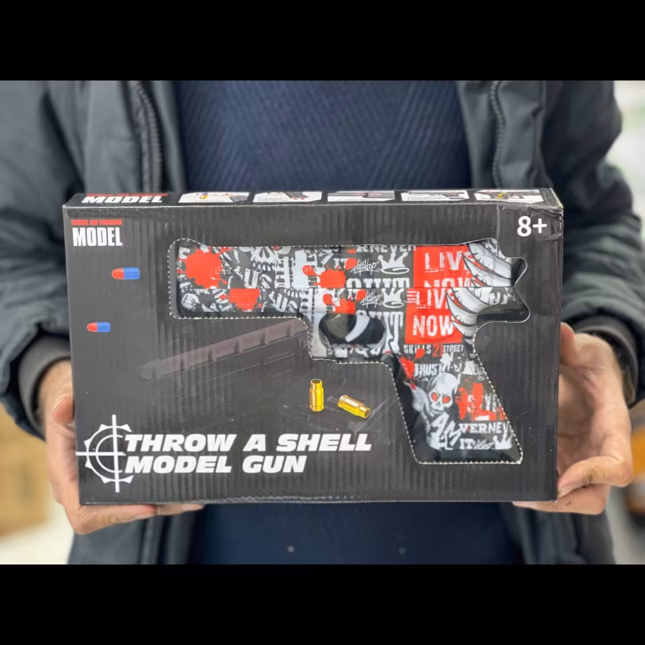 تفنگ پوکه پران تیر فومی