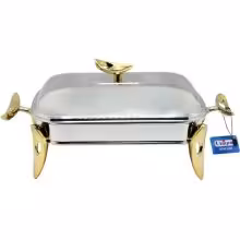 سوفله قایقی طلایی یونیک مدل 3845