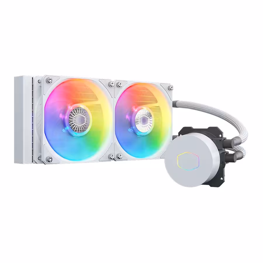 قیمت و خرید خنک کننده مایع پردازنده کولرمستر مدل MASTERLIQUID ML240L ARGB V2 WHITE EDITION | یاس ارتباط
