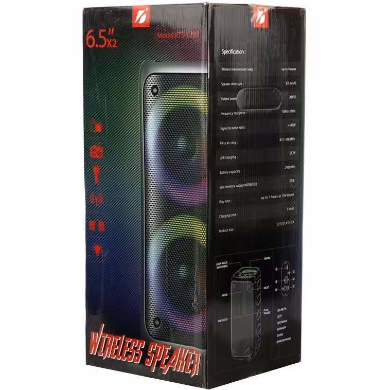 اسپیکر اصلی بلوتوثی رم و فلش خور KTS-1299