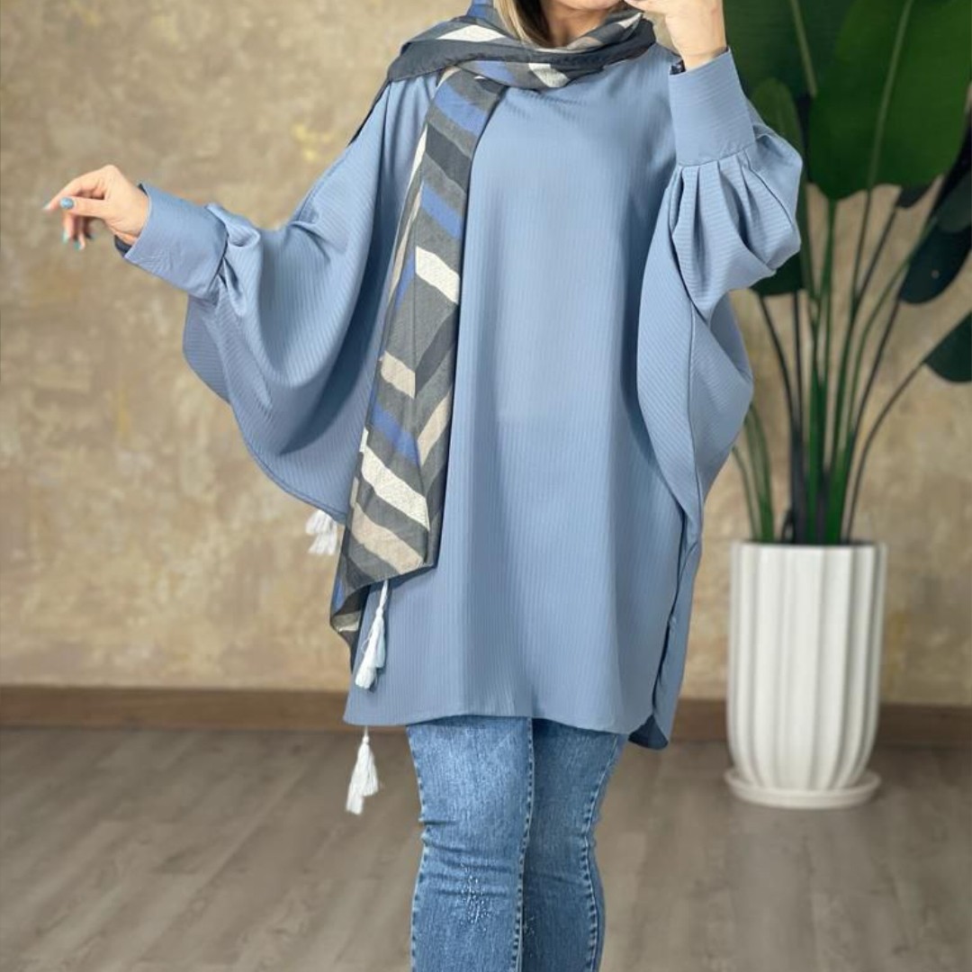 پانچ شهرزاد جنس حریر میله ای فری سایز از 38تا 50 قد حدود 82