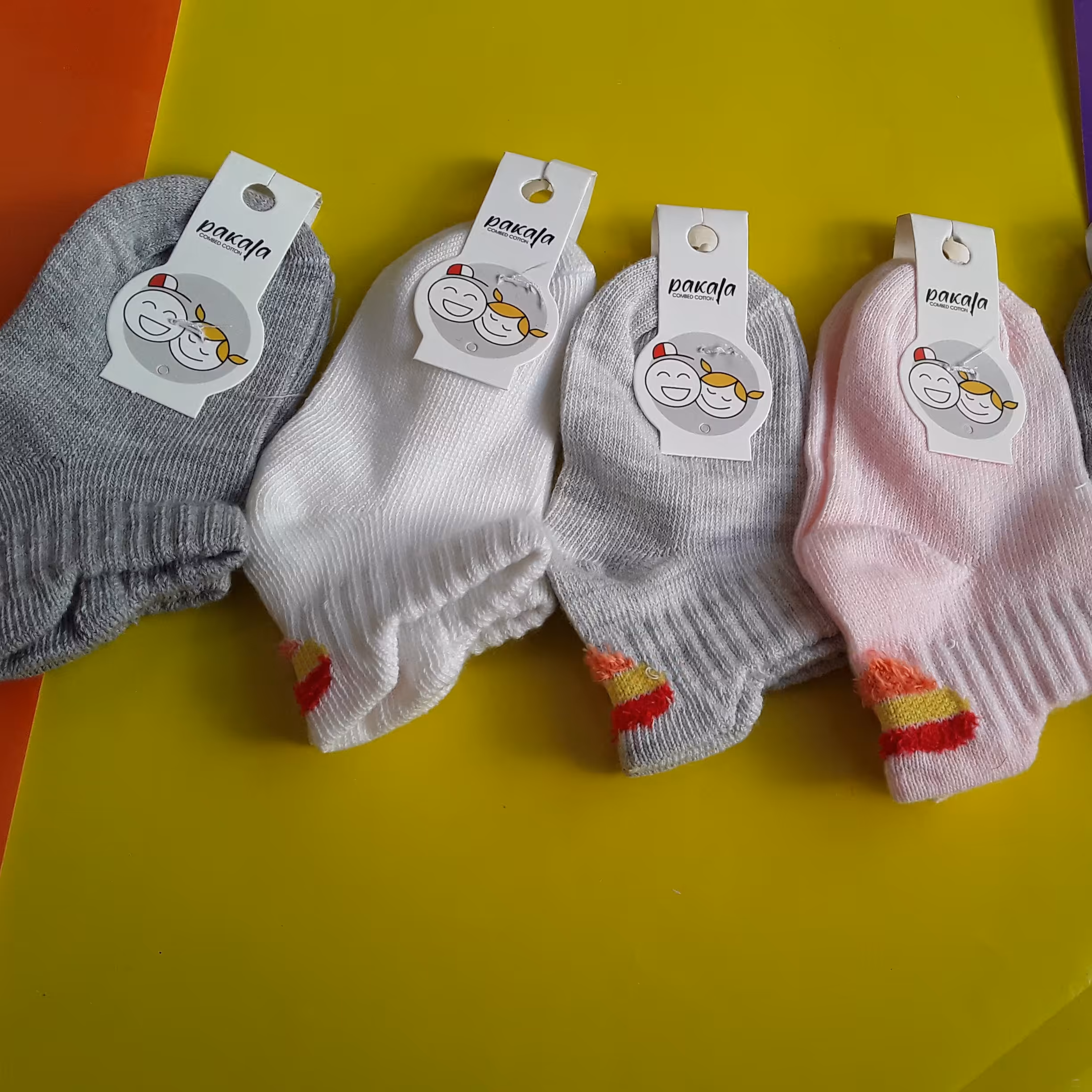 جوراب دخترانه نوزادی