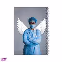 دفتر مشق 100 برگ بامبیلیپ طرح پرستار کد 7339034