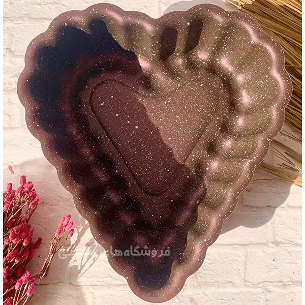 قالب کیک گرانیتی مدل قلب سایز متوسط آرکا