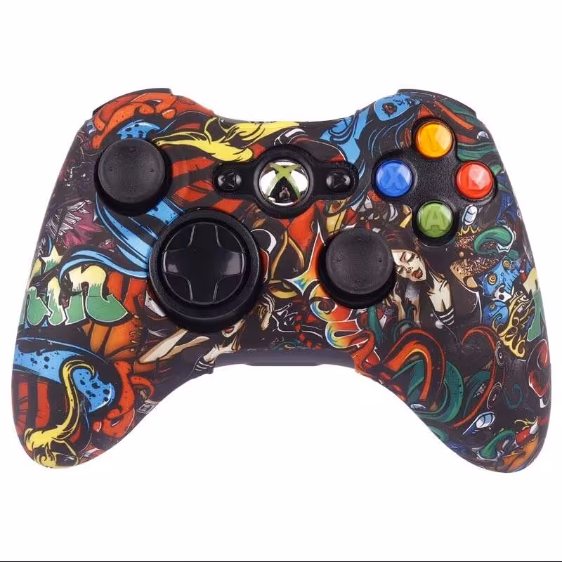 روکش دسته بازی Xbox 360 طرح دختر شلوغ