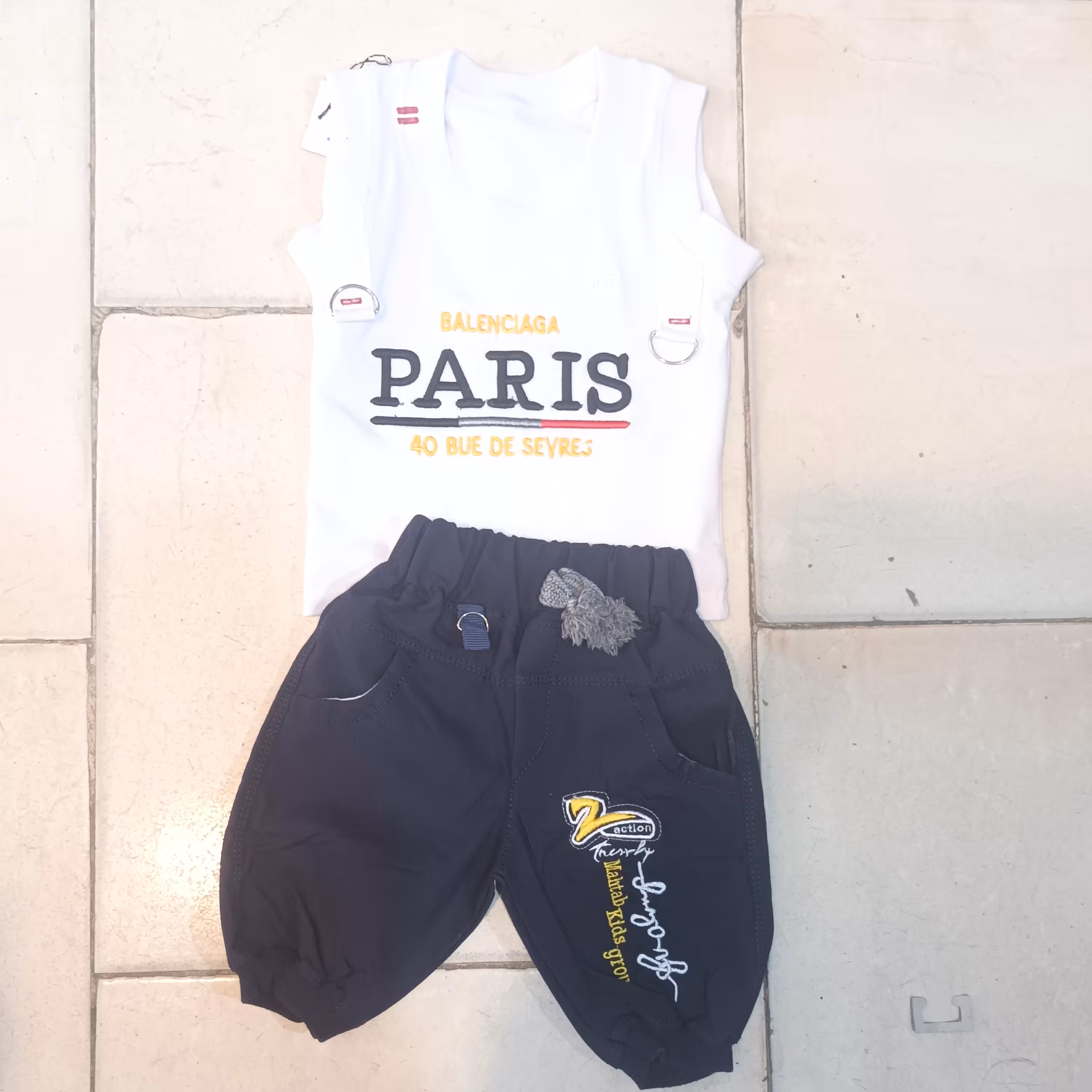 تاپ شلوارک پسرانه