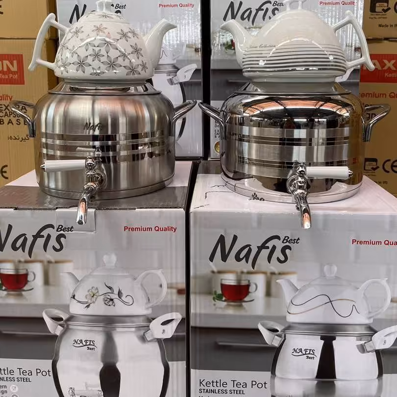 ست کتری و قوری نفیس مدل دنیز