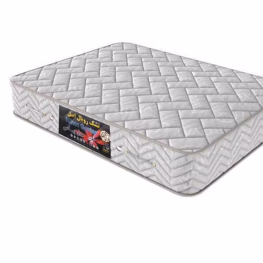 تشک رویال یکنفره  سایز90در 200 ضمانت دو سال 