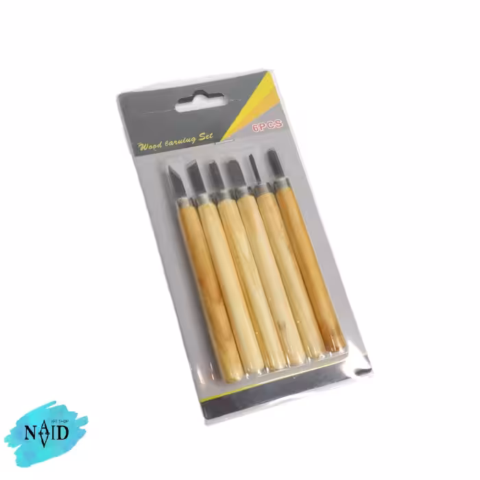 مغار دسته چوبی 6 عددی