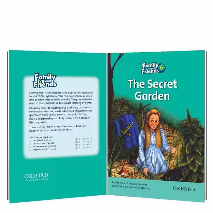 کتاب داستان Family and Friends 6-4 The Secret Garden
