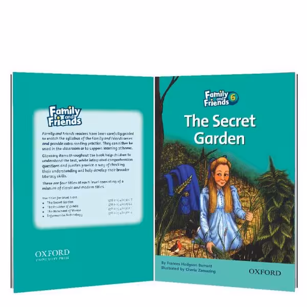 کتاب داستان Family and Friends 6-4 The Secret Garden