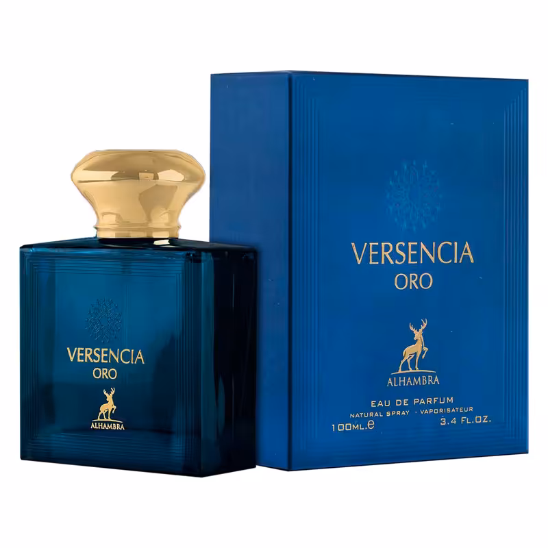 عطر ادکلن ورساچه اروس الحمبرا Versencia Oro حجم 100 میلی لیتر