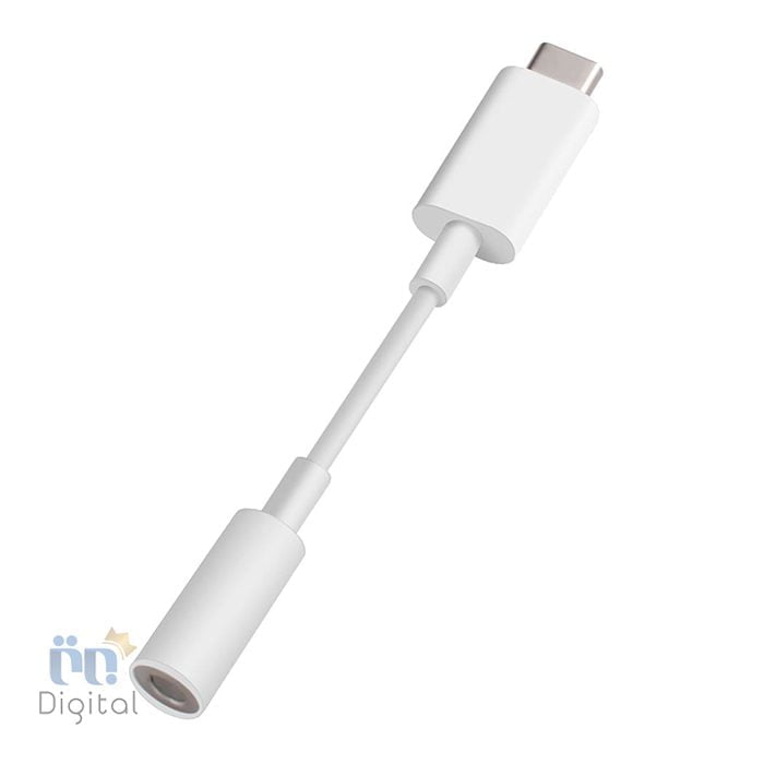 کابل تبدیل USB Type-C به ورودی Jack 35 مدل JH022 به طول 20 سانتیمتر