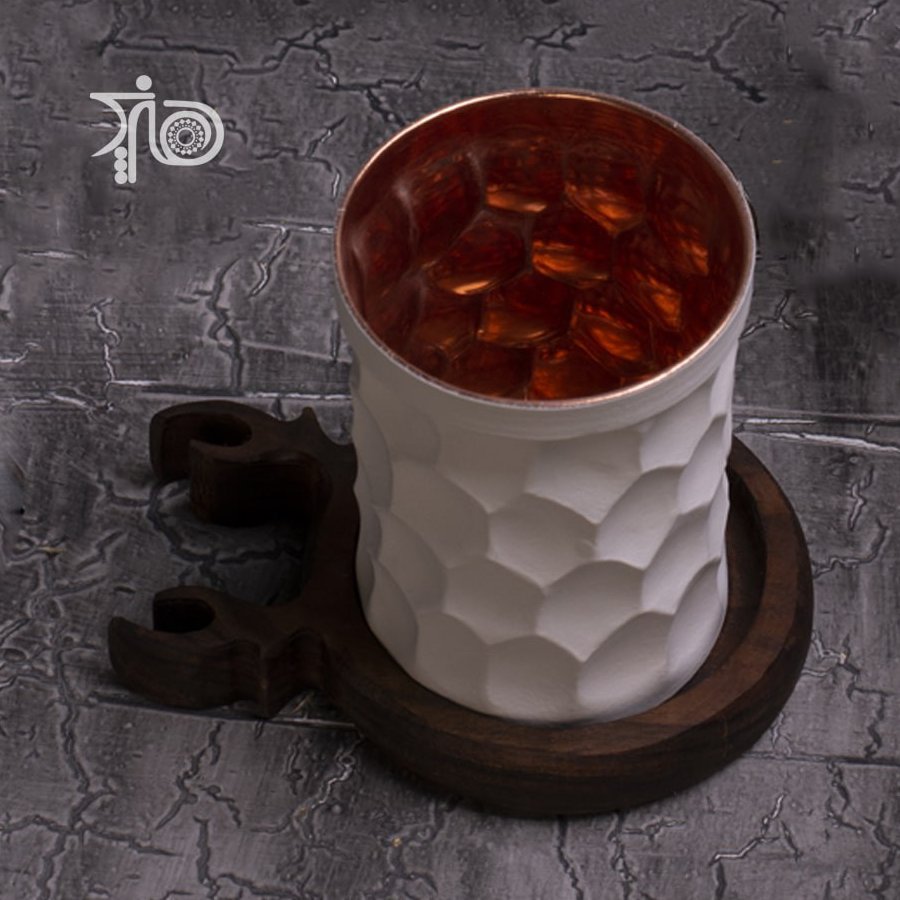 لیوان مسی مدرن