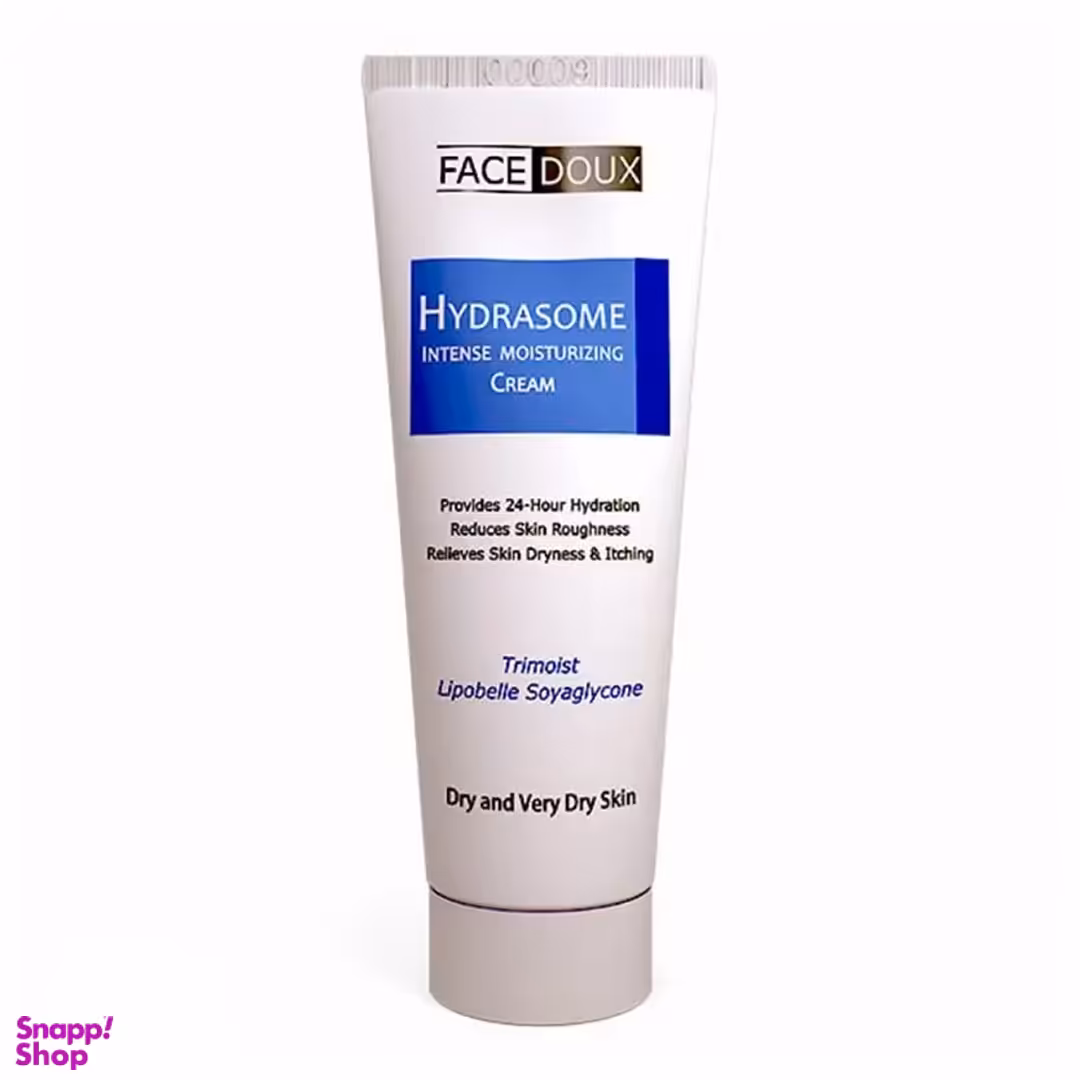کرم مرطوب ‎کننده صورت فیس دوکس سری Hydrasome مناسب پوست های خشک و حساس حجم 50 میلی‎ لیتر