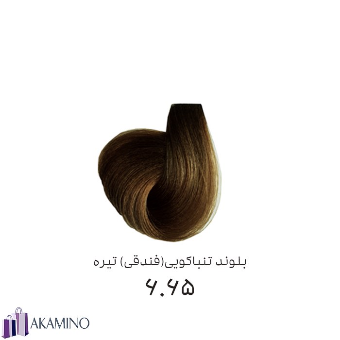 رنگ مو  DF بلوند ت ن ب اک وی ی(فندقی)تیره شماره 665