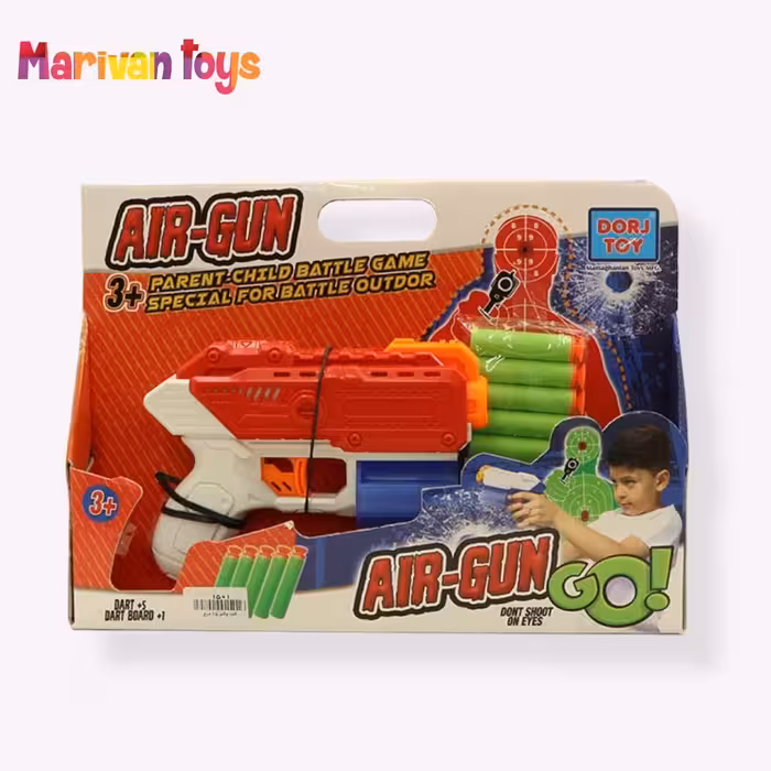 اسباب بازی تفنگ تیر ابری وگنر درج نشکن کیفیت درجه یک