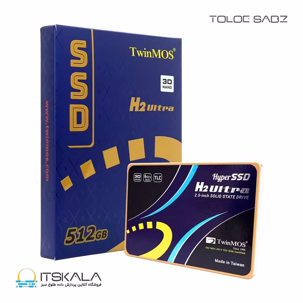 قیمت و خرید حافظه SSD اینترنال مدل TwinMOS Hyper SSD H2 Ultra ظرفیت 512 گیگابایت | ITSKALA