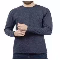 تی شرت مردانه آستین بلند سرمه ای آر ان اس RNS کد 12032371