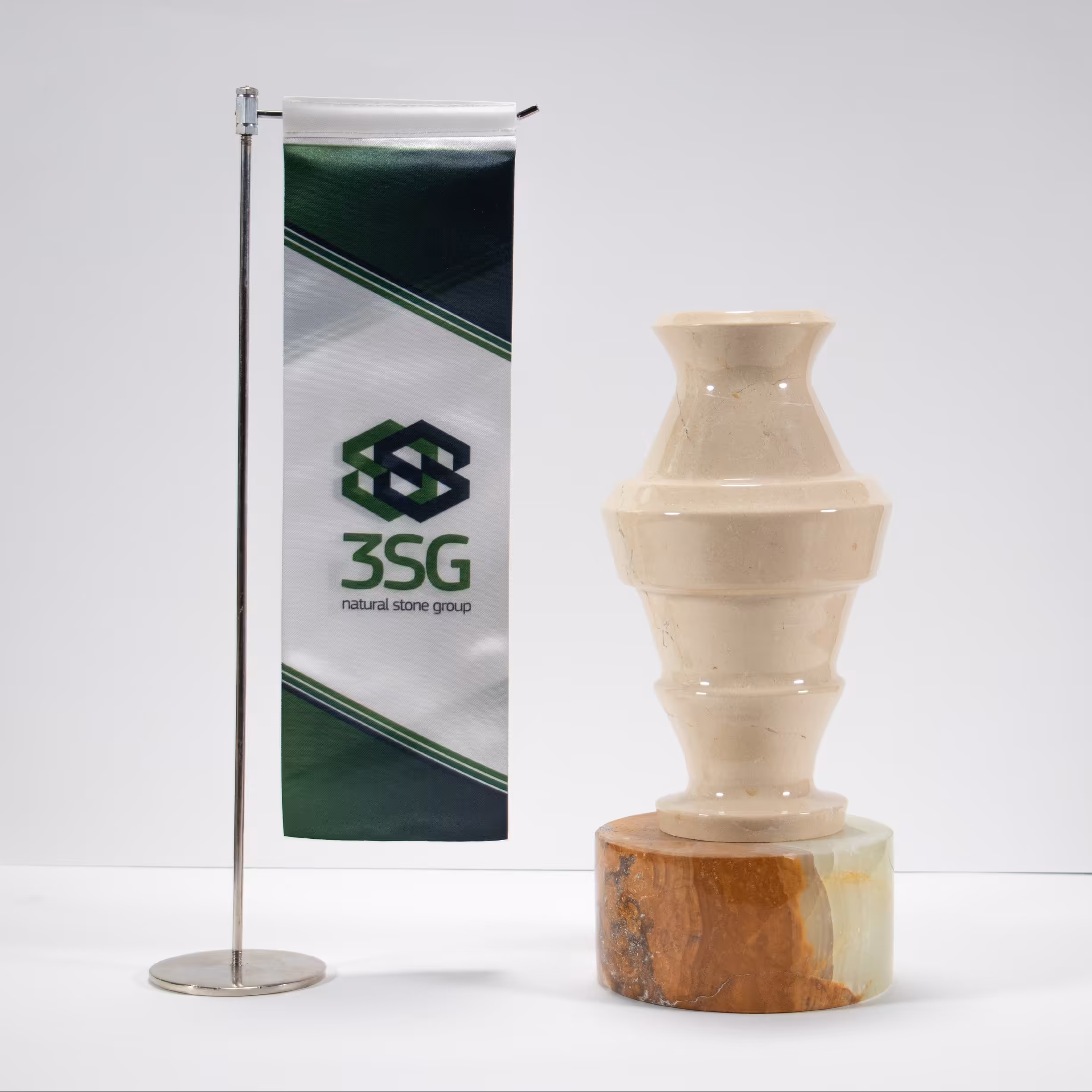 گلدان سنگ مرمریت کد v-45