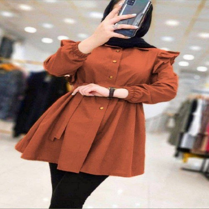 مانتو عروسکی جنس ابروبادی (ارسال رایگان)