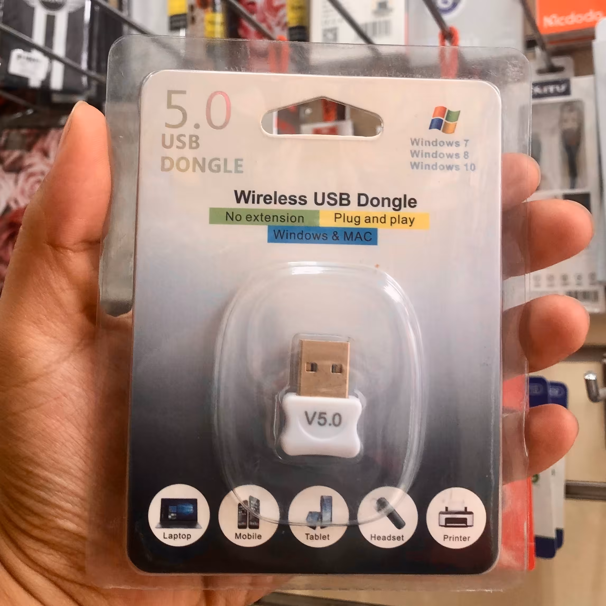 دانگل بلوتوث V5 مناسب جهت انتقال دیتا