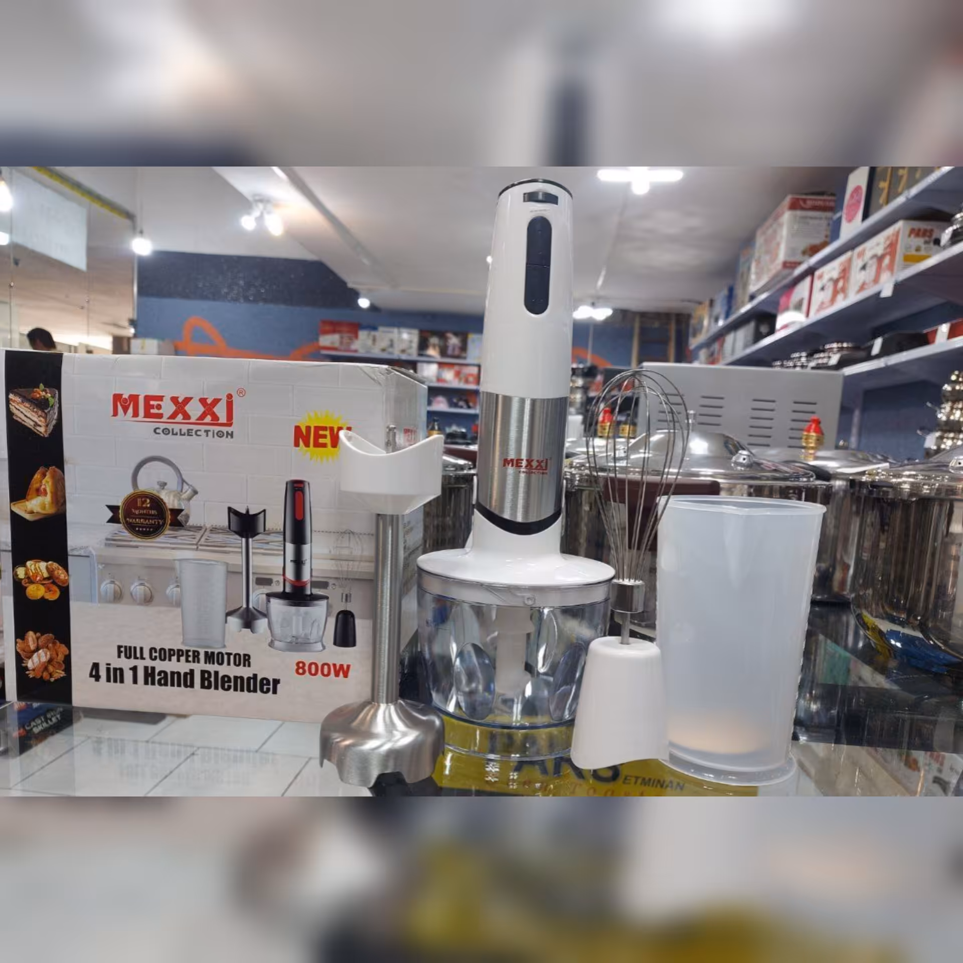 گوشت کوب برقی 4 کاره 800 وات برند مکسی 