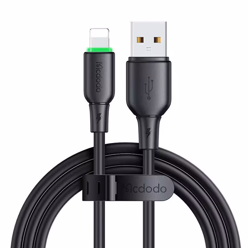 کابل شارژ Lightning آیفون مک-دودو مدل CA-4741 3A 1.2mMcdodo USB Lightning Cable CA-4741 3A 1.2m
