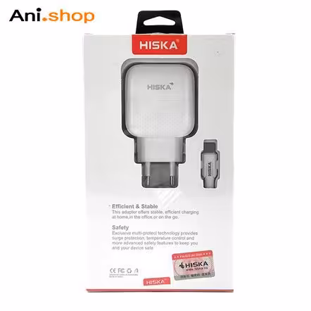 شارژر دو تیکه میکرو هیسکا مدل H-111Q کد 26