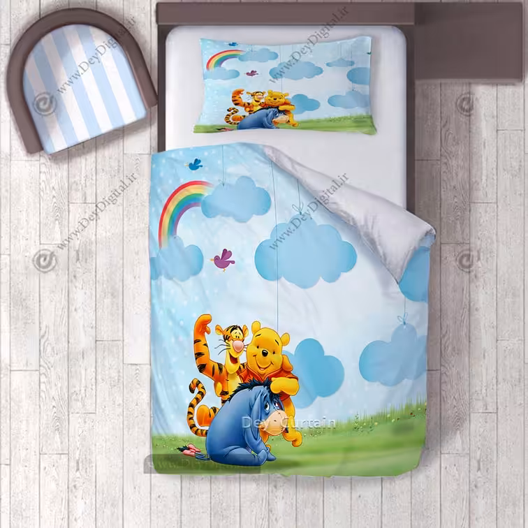 روتختی کودکانه طرح کارتونی پو BA-1535