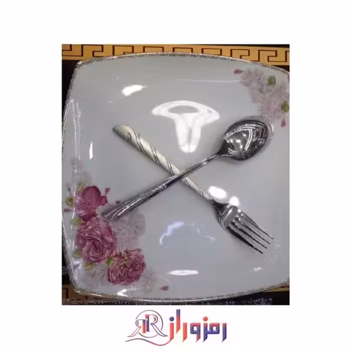 سرویس قاشق و چنگال  24 نفره یونیک مدل پرچمی