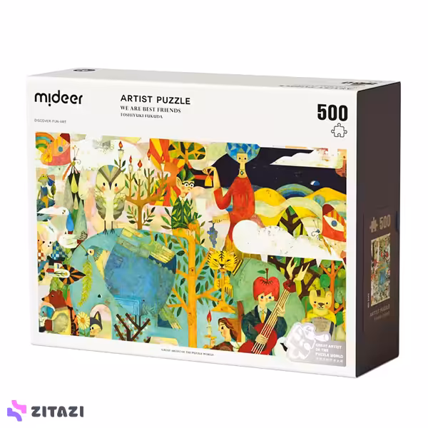 پازل 500 تکه Mideer طرح ما دوستان صمیمی هستیم