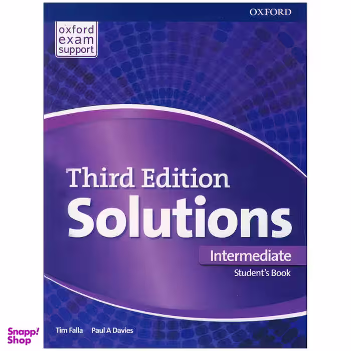 کتاب solutions intermediate اثر Tim Falla and Paul A Davies انتشارات OXFORD