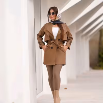 مانتو اسپرت زنانه میکرو مدل دو یقه،موجودی سوال شود