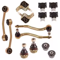 ست قطعات جلوبندی اس فور تی با چاکدار صلیبی  مناسب برای پژو 405 و پارس و سمند  بسته 14 عددی