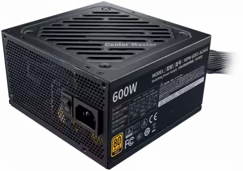 پاور 600 وات Cooler Master مدل G600 80Plus Gold