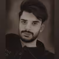 طراحی چهره سیاه قلم 20در30 پرتره