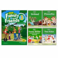 کتاب Family And Friends 3 اثر جمعی از نویسندگان انتشارات الوندپویان پنج جلدی