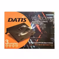 کول پد لپ تاپ چوبی  DATIS مدل 3 COOLING FAN
