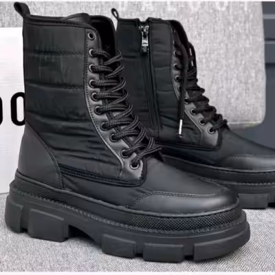 نیم بوت بوت کاپشنی زنانه دخترانه زیره پیو نرم سبک منعطف