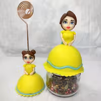 ست اسپند دود کن مدل عروسک زرد