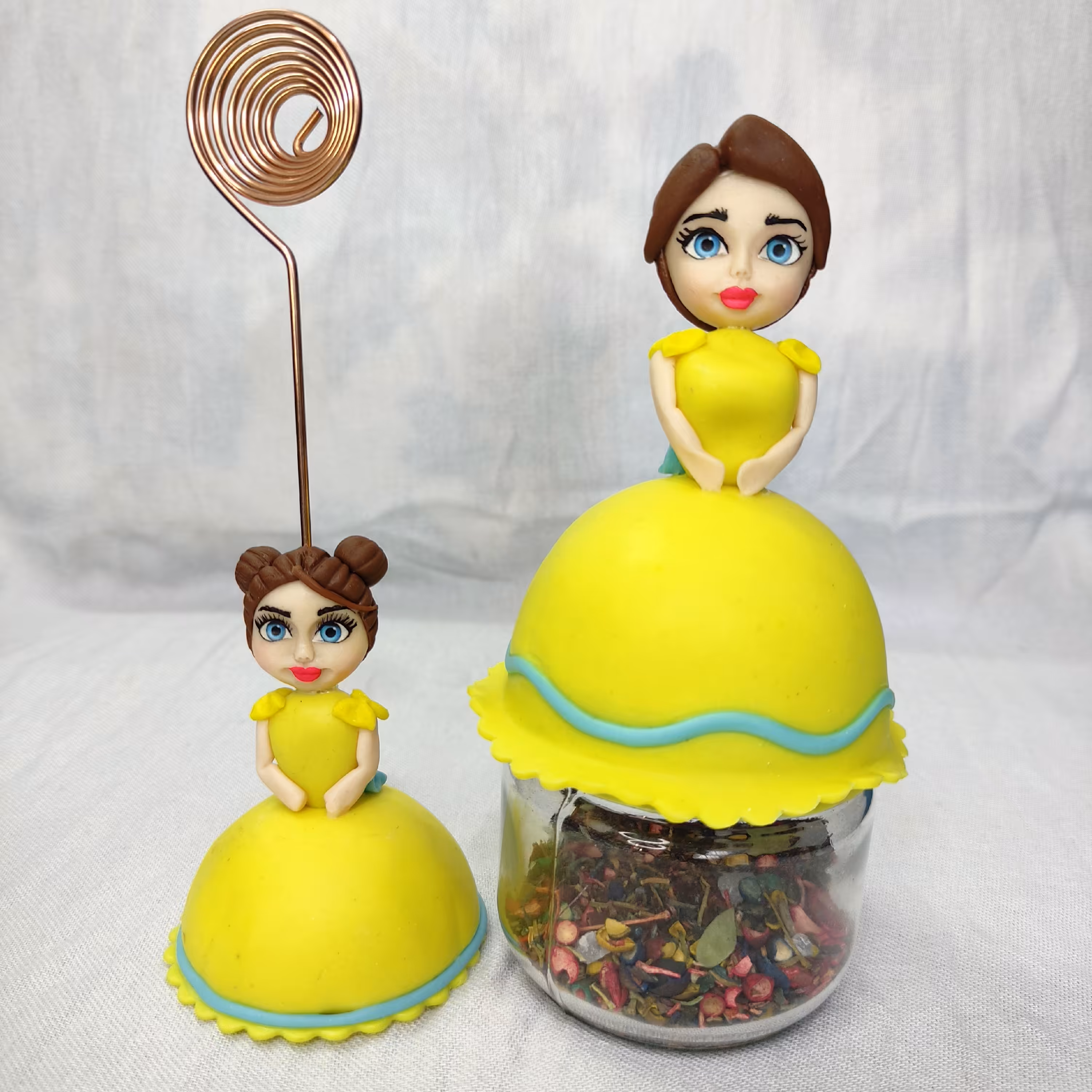 ست اسپند دود کن مدل عروسک زرد