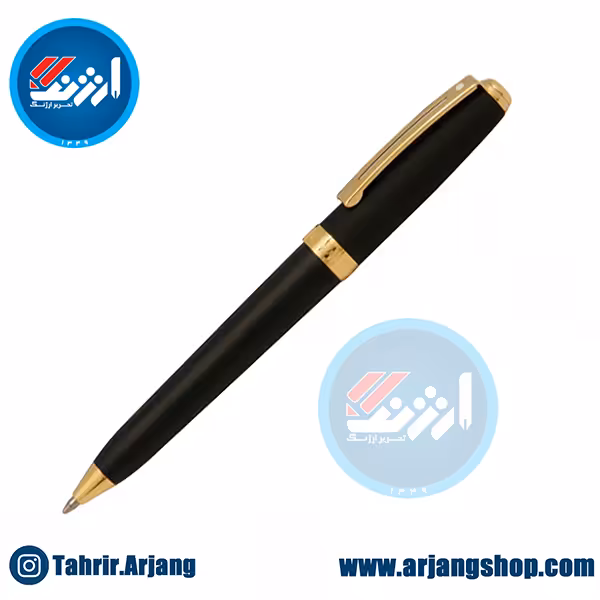 خودکار شیفر مدل Prelude مشکی ابری گیره زرد