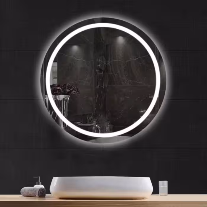 آینه  تاچلس نواری(اشاره دست) گرد سایز 60 تیما ال ای دی با  ضمانت معتبر یک ساله تیما(ارسال به صورت پس کرایه)